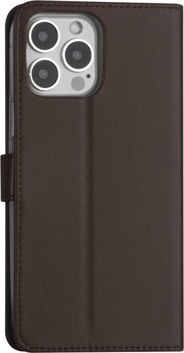 Produktbild Ambiance1 Hülle iPhone 13 Pro Max - Book Case Kunstleder braun No.320 (Apple iPhone 13 Pro Max)