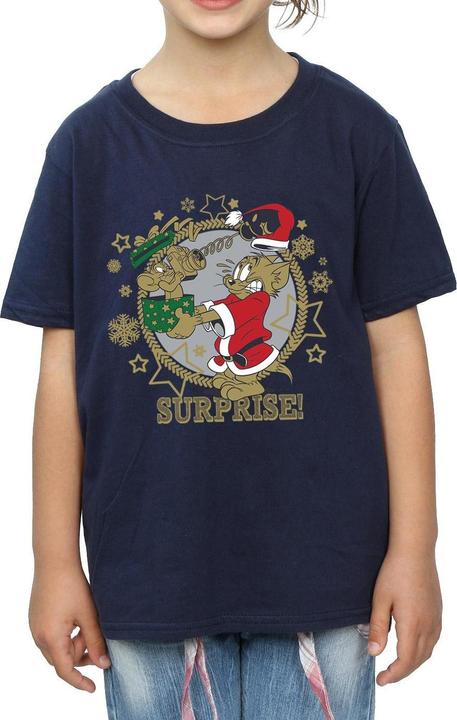 Produktbild Tom & Jerry Christmas Surprise TShirt Mädchen (152, 158)