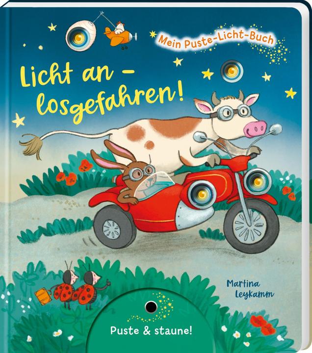 Image du produit Mein Puste-Licht-Buch: Licht an - losgefahren! (Allemand, Sylvia Tress, 2021)