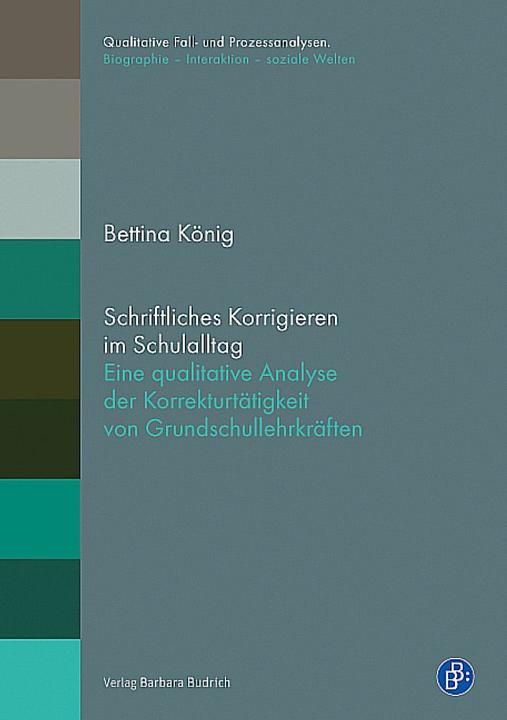 Produktbild Schriftliches Korrigieren im Schulalltag (Deutsch, Bettina König, 2017)