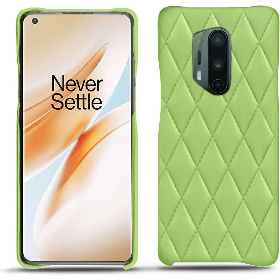 Noreve Lederschutzhülle (OnePlus 8 Pro), Smartphone Hülle, Grün