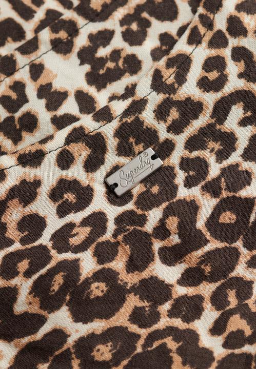 Produktbild Superdry Schräg geschnittenes Mini-Trägerkleid (10XL)