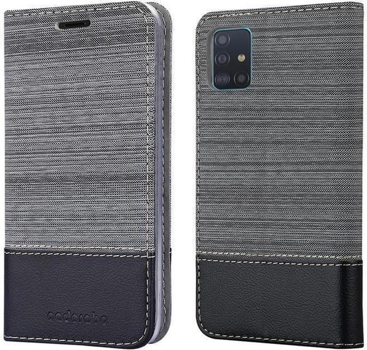 Produktbild Cadorabo Book Jeans Optik Cover (Samsung Galaxy A51 5G)