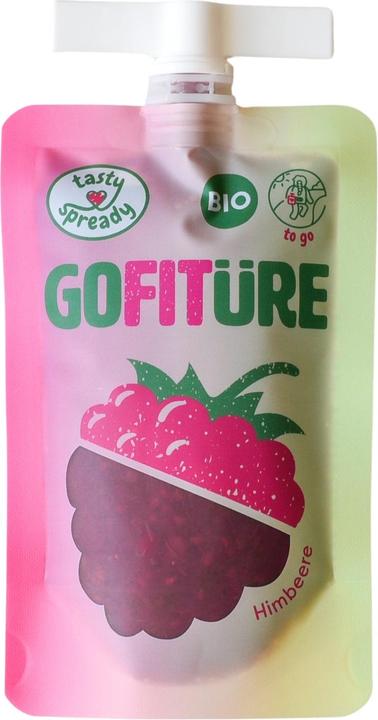 Actual product image Tasty Spready GOFITÜRE BIO Himbeeraufstrich (120 g)