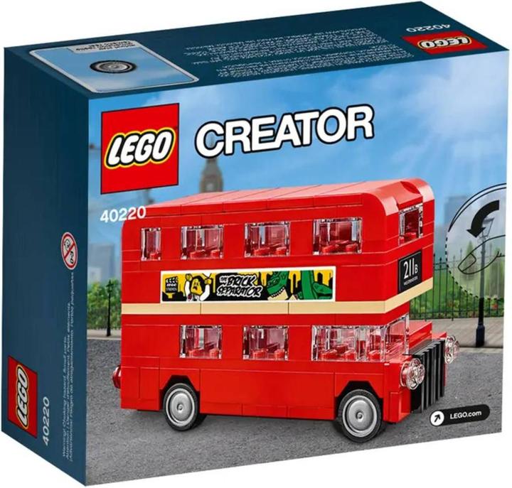 Produktbild LEGO Londoner Bus (40220, LEGO Creator 3-in-1)