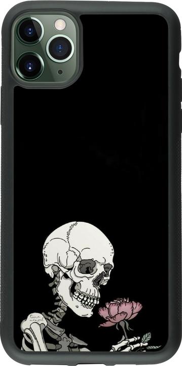 Immagine prodotto PhoneLook Cover silicone nero Halloween 2023 rosa e scheletro (Apple iPhone 11 Pro Max)