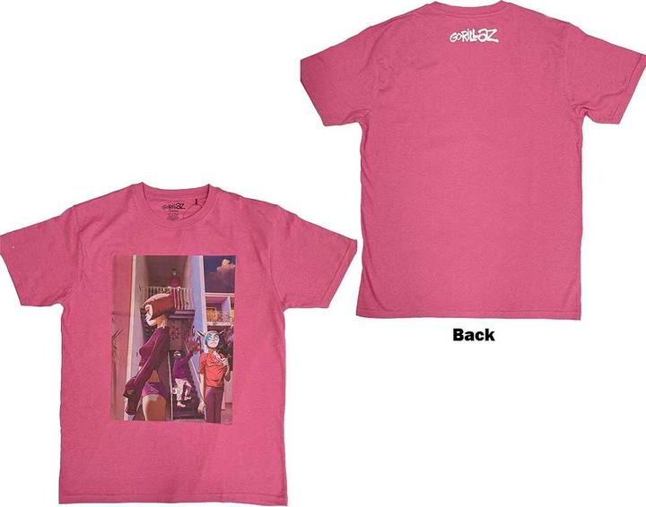 Produktbild Gorillaz The Static Channel Back Print (L)