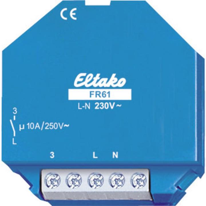 Image du produit Eltako Interrupteur de champ à auto-apprentissage 0V. Contact à fermeture non libre de potentiel (Actionneur de commutation)