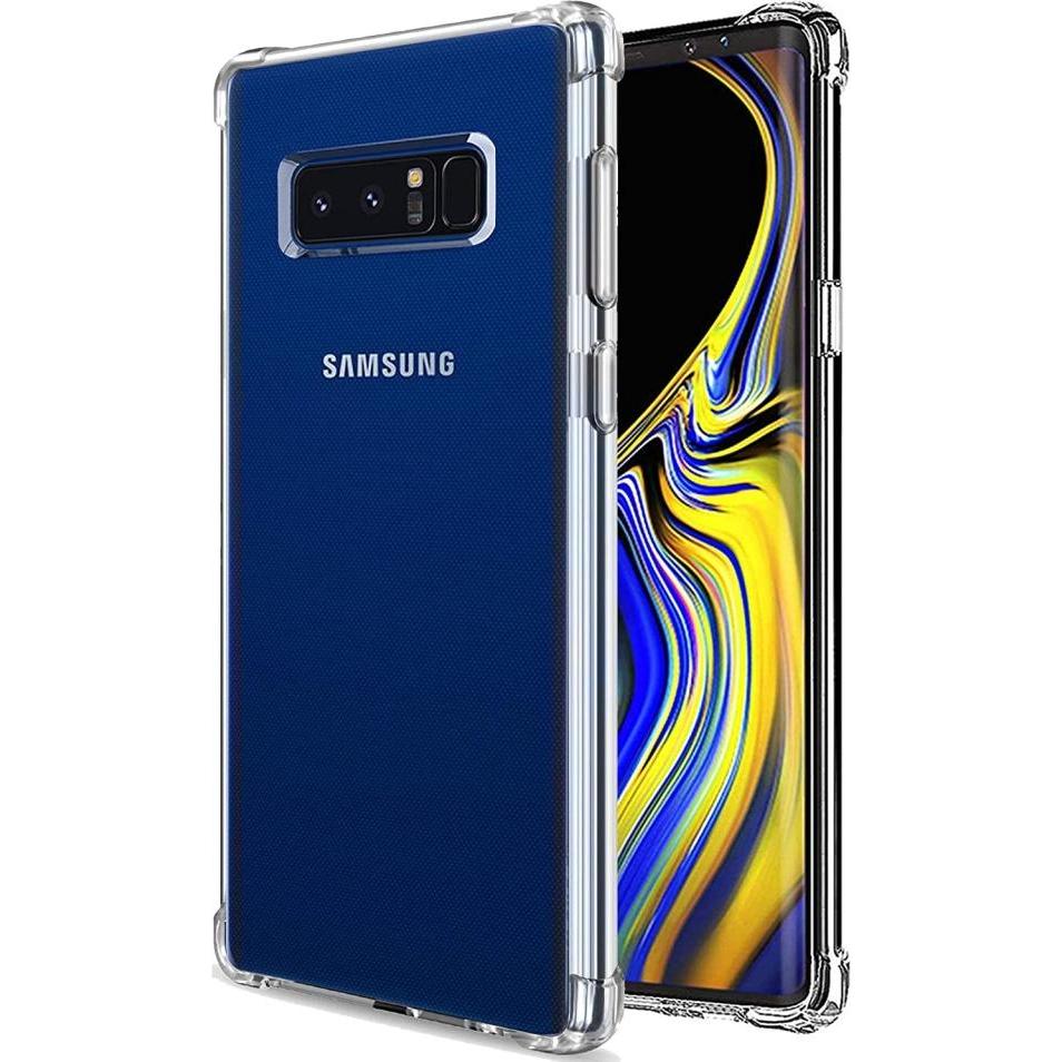 Screenguard Samsung Galaxy Note8 Hülle Crystal Soft Airbag Bumper (Samsung Galaxy Note 8), Smartphone Hülle, Transparent
