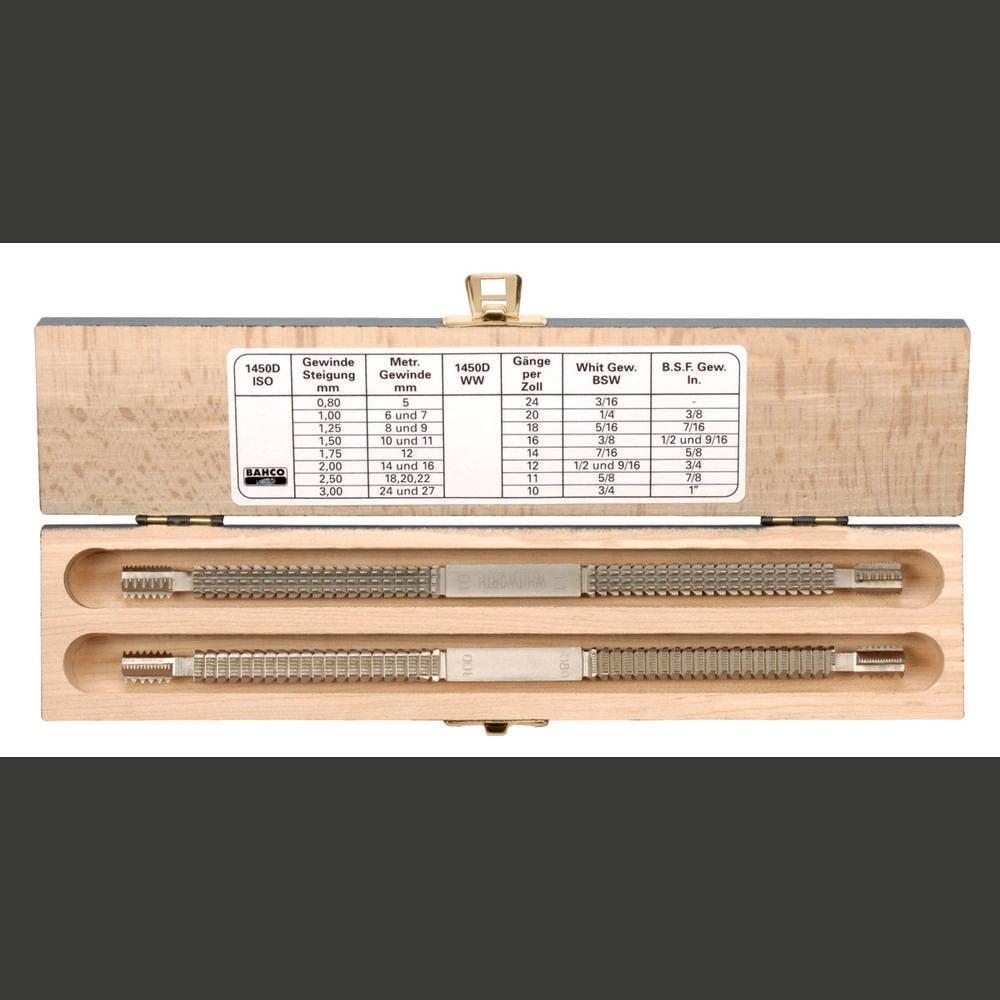 Thumbnail - Bahco, Raspel + Feile, Doppel-Gewindefeilen-Satz, 2tl (230 mm)