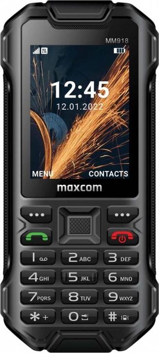 Maxcom MM918L (Schwarz, 2.40", Dual SIM, 4G)