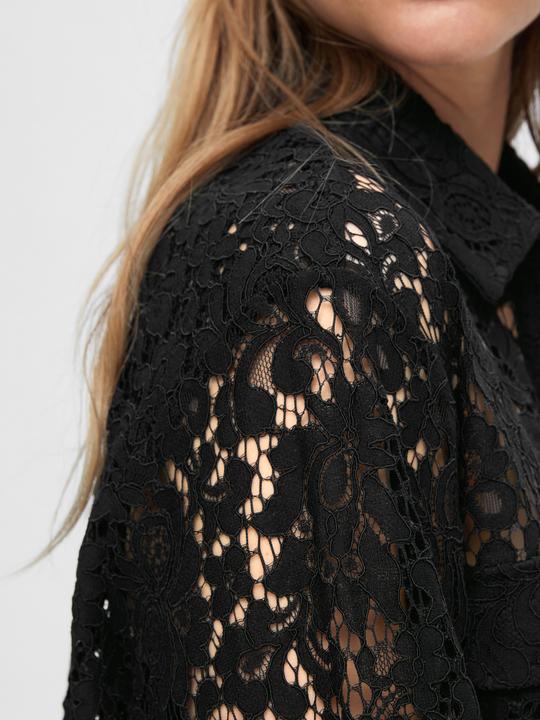 Image du produit Selected Chemise à manches longues en dentelle (38)