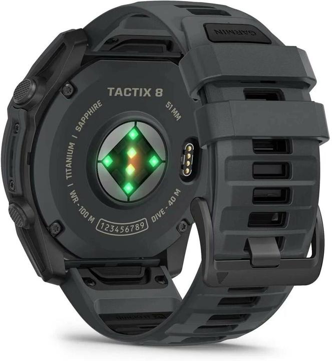 Actual product image Garmin Tactix 8 51 mm, AMOLED,Cerakote (51 mm)