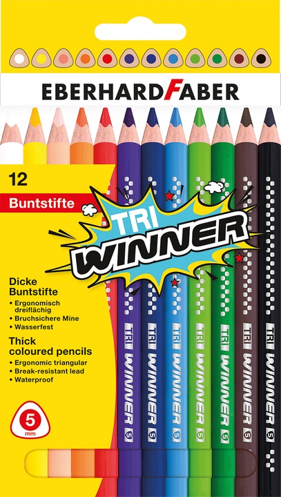 Produktbild EberhardFaber TRI Winner (24 Farben, 1 x)