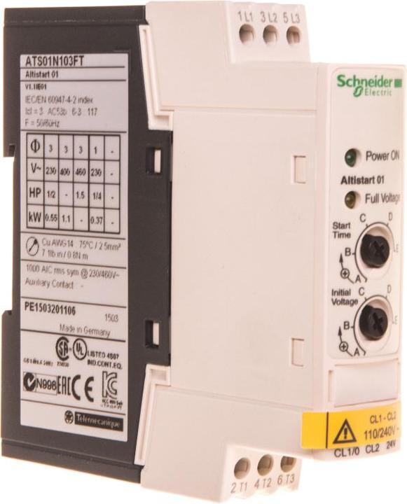 Produktbild Schneider Electric Sanftstarter 3A 0,37kW Altistart