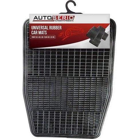 Thumbnail - Autoserio, Autoteppich, RUBBER CAR MAT SET THM-3020/1 (1 Set à 3 Fussmatten)