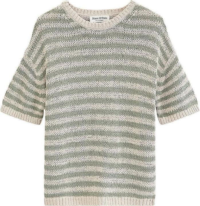 Produktbild Marc O'Polo Pullover Short Sleeve Round Neck Stripes (XS)