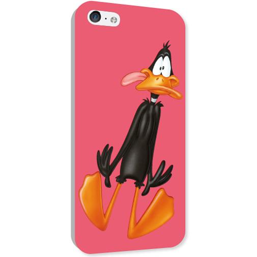 Warner Bros Cover Daffy Duck iPhone 5C (Apple iPhone 5c), Cover smartphone, Pink