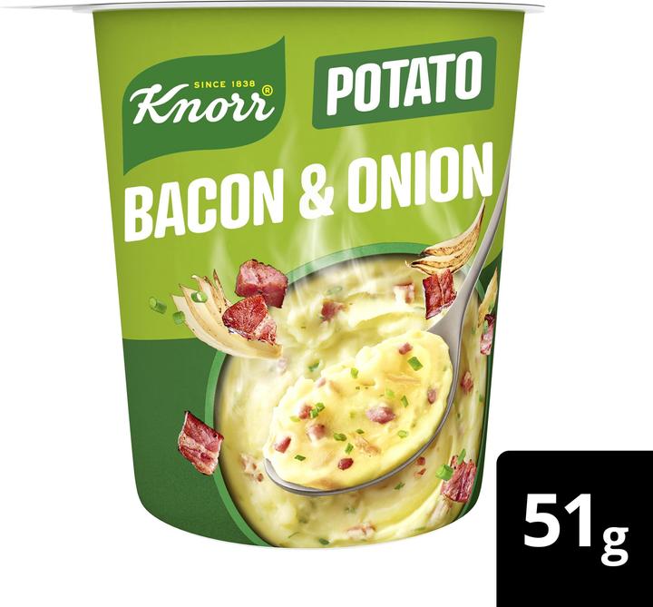 Produktbild Knorr Fertiggericht Potato Snack Bacon & Onion 1 Portion (51 g)