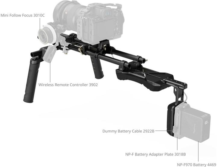 Actual product image SmallRig 4480 (Cage, Shoulder stand)