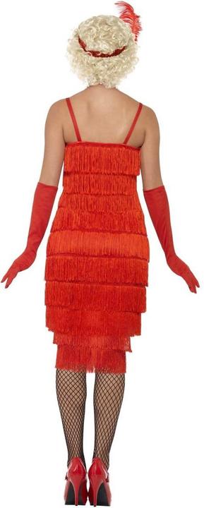 Actual product image Smiffys 20s - Charleston - Flapper - Red dress (44, 45, 46)