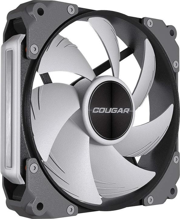 Actual product image Cougar Ventilateur de boitier Apolar RGB - 12cm (Noir) (120 mm, 1x)