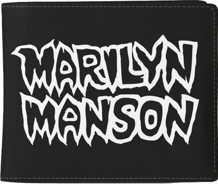 Actual product image Marilyn Manson Logo Wallet