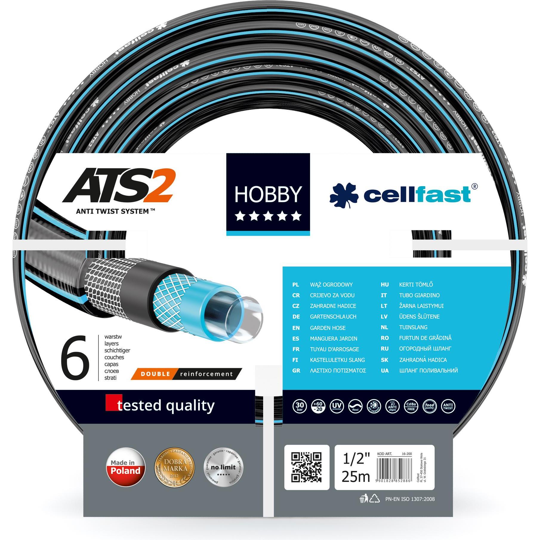 Cellfast, Gartenschlauch, Hobby (50 m, 19.05 mm)