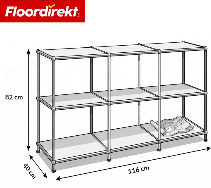 Produktbild Floordirekt Concept Epure MK-018 (116 x 40 x 82 cm)