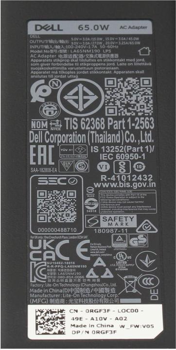 Productafbeelding Dell Kit E5 (65 W)