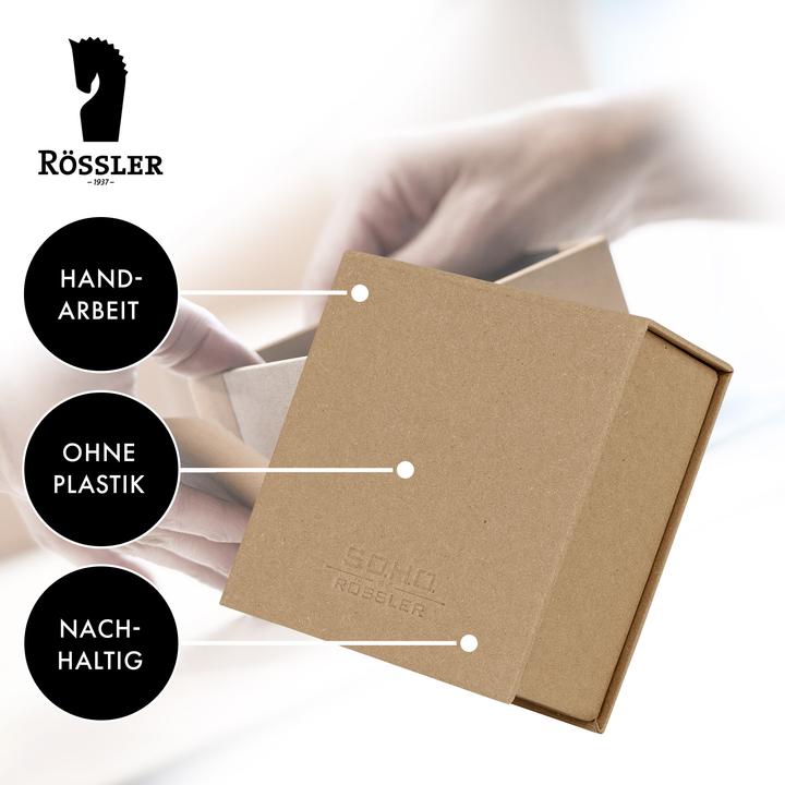 Produktbild Rössler Notizzettel-Dispenser S.O.H.O. 11 x 4.6 x 11 cm, Kraft