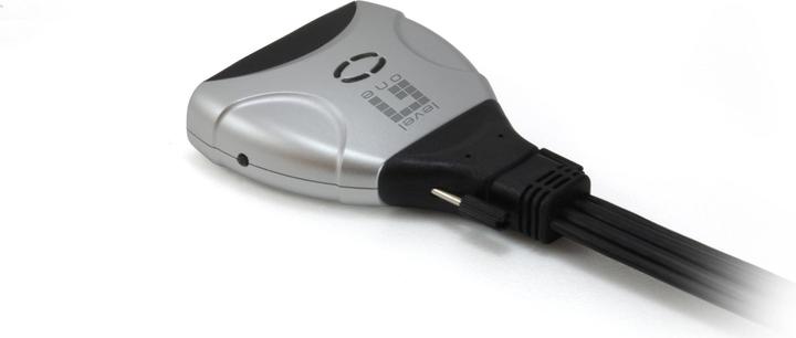 Produktbild LevelOne KVM-0290: 2Port Kabel-KVM
