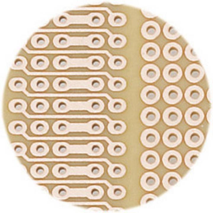 Produktbild Rademacher WR Prüfungsplatine nach IHK-Richtlinie Hartpapier (L x B) 160 mm x 100 mm 35 µm Rastermass 2.54 mm W (Platine)