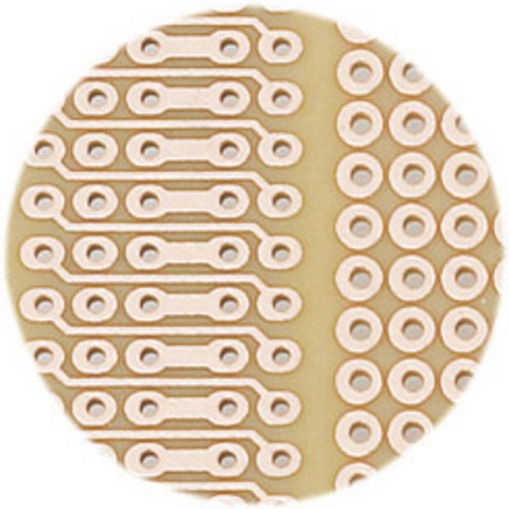 Thumbnail - Rademacher WR Prüfungsplatine nach IHK-Richtlinie Hartpapier (L x B) 160 mm x 100 mm 35 µm Rastermass 2.54 mm W (Platine...