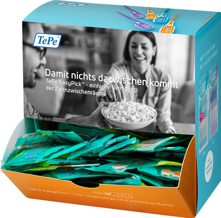 Immagine prodotto TePe Scatola EasyPick Dispenser (100 x 2 pezzi), M/L, turchese