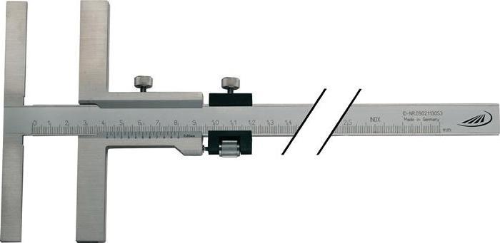 Helios Preisser Pied à coulisse (25 cm)