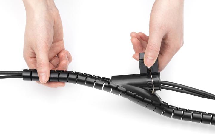 Actual product image Digitus Cable spiral hose with pull-in aid (Cable spiral hose, 500 cm)