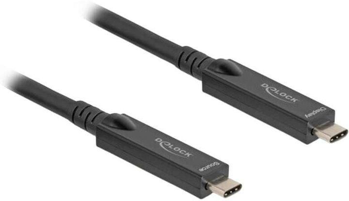 Actual product image Delock Active optical USB-C 8K video + data + PD cable 5 m (5 m, 60 W)
