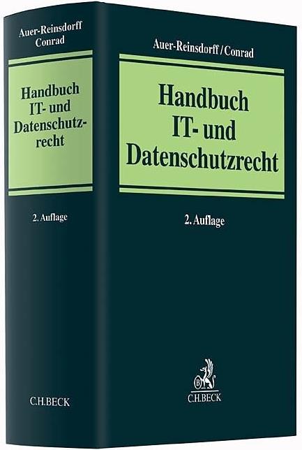 Produktbild Handbuch IT- und Datenschutzrecht (Deutsch, 2015)