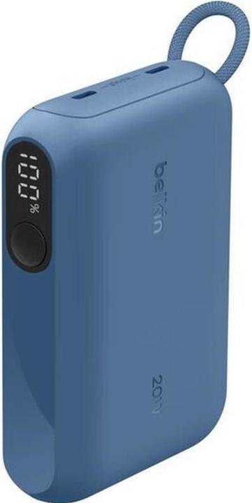 Immagine prodotto Belkin BPB027HQBL, 10000 mAh, Blu (10000000 mAh, 20 W, 37 Wh)