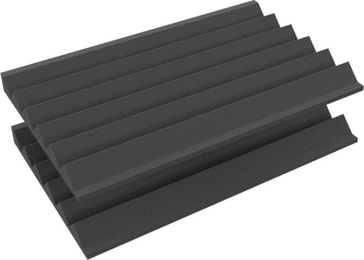Produktbild Feldherr Zick-Zack Schaumstoffeinlage 560x360x40 für Eurobehälter 60x40 (Schaumstoff)