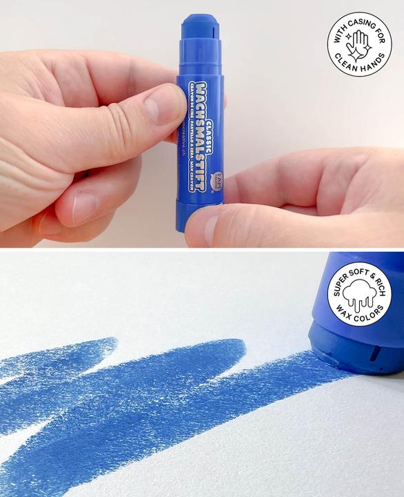 Immagine prodotto I Am Creative Pastelli a cera classici, 6 colori (6x)