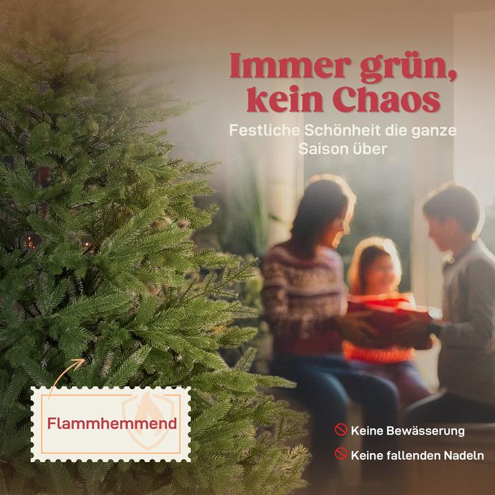 Actual product image Homcom Weihnachtsbaum Kunststoff (210 cm)