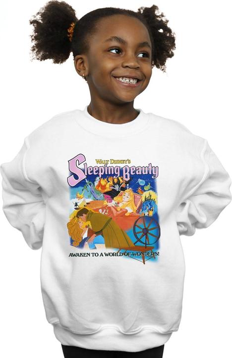 Produktbild Disney Sleeping Beauty Collage Poster Sweatshirt Mädchen (128)