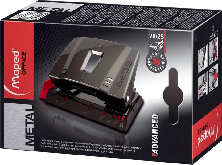 Image du produit Maped Perforateur Advanced A6203, capacité : 20 feuilles, taupe