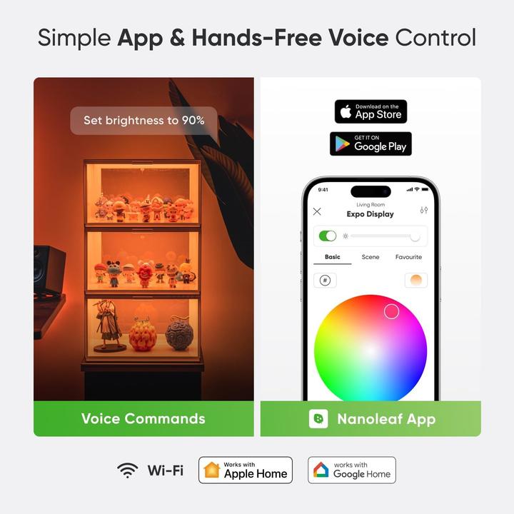 Produktbild Nanoleaf Expo LED-Schaukasten Starterkit (50 lm)