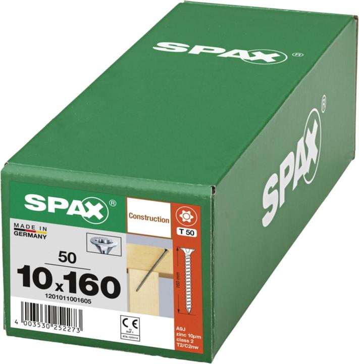 Actual product image Spax Senkmultikopf T-Star Plus T 50 Vollgewinde Cut-Spitze Wirox (50 Screws per piece)