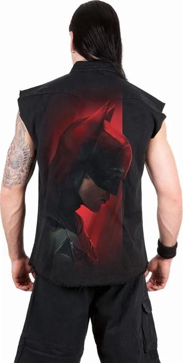 Immagine prodotto Spiral Camicia Batman Profilo Logo Senza Maniche Adulto Unisex (XL)