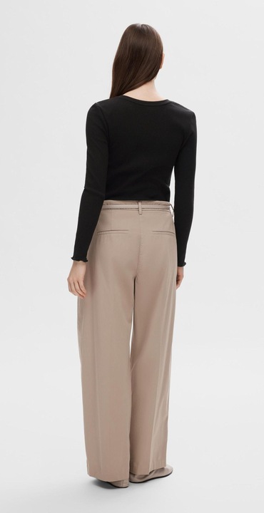Produktbild Selected Femme Rundhalsausschnitt Longsleeve (S)