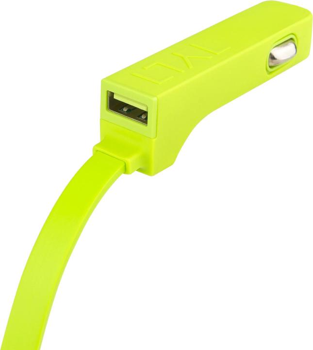 Tylt RIBBN Dual Car Charger Green